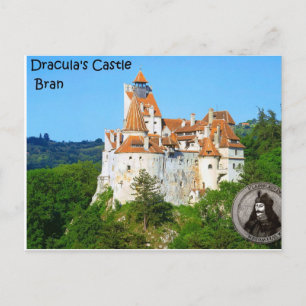 Dracula's kasteel, bran briefkaart