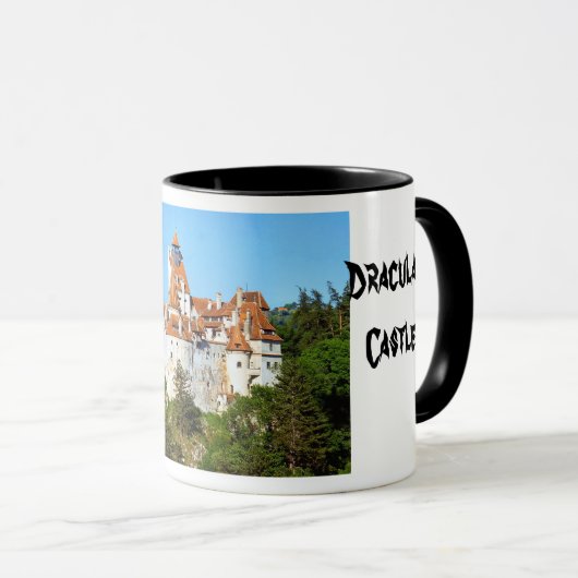 Dracula's kasteel, Bran, Transsylvannia 2 Mok (Voorkant rechts)