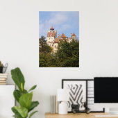 Dracula's kasteel, dat Transsylvanië controleert Poster (Thuiskantoor)