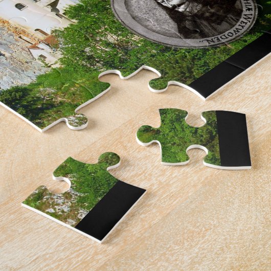 Dracula's kasteel in Bran Legpuzzel (Zijkant)