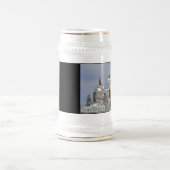 Dracula's kasteel in de winter bierpul (Center)