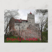 Dracula's kasteel Transilvania halloween Briefkaart (Voorkant)