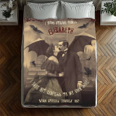  Dracula's Kiss Gotische Horror Fleece Deken