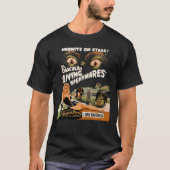 Dracula's Living Nightmares Spook Show T-Shirt (Voorkant)