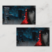 Draculas Rings Visitekaartje (Voorkant / Achterkant)