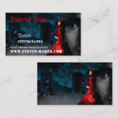 Draculas Rings Visitekaartje (Voorkant / Achterkant)
