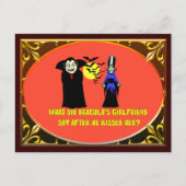 Dracula's Vriendin Briefkaart (Voorkant)