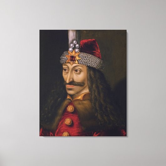 Drăculea – Vlad III Dracula – Vlad the Impaler Canvas Afdruk (Voorkant)