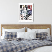 Draden Canvas Afdruk (Insitu (Slaapkamer))
