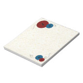 Draden en Buttonnen Notitieblok (Linkerzijde)