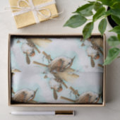 draden en staarten tissuepapier (Geschenk)