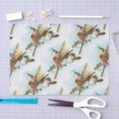 draden en staarten tissuepapier (Craft)