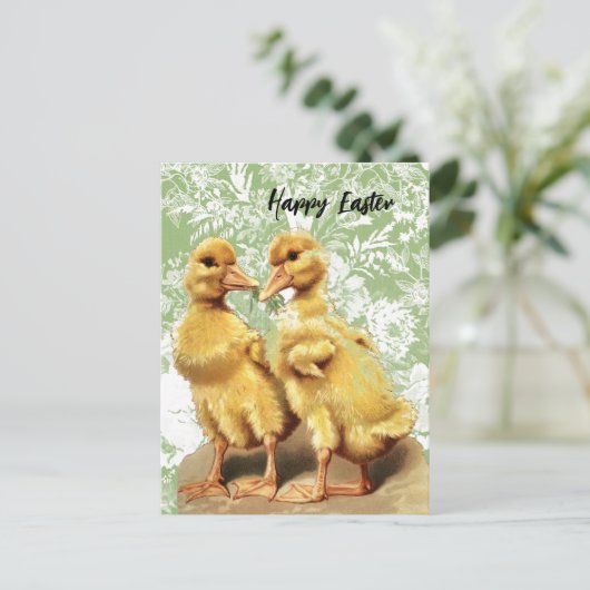  draden Pasen Briefkaart (Staand voorkant)