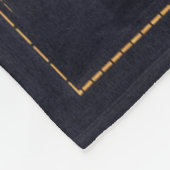 Draden van Erfgoed Fleece Deken (Hoek)