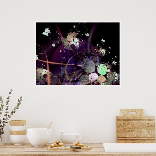 Draden van het universum poster (Keuken)