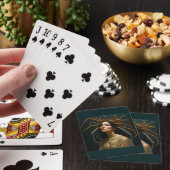 Draden van overtreding De transformatie van Arach Pokerkaarten (Insitu)