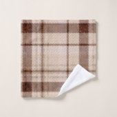 Dradenhanddoekset voor bruin-donsfort bad handdoek (Wasdoekje)