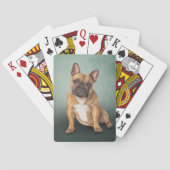 Dradenhond Franse hond Pokerkaarten (Achterkant)