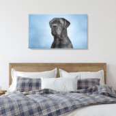 Dradenriet Corso - Italiaanse Mastiff Canvas Afdruk (Insitu (Slaapkamer))