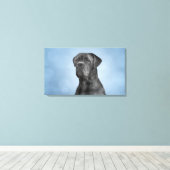 Dradenriet Corso - Italiaanse Mastiff Canvas Afdruk (Insitu (Houten vloer))