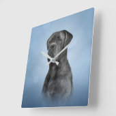 Dradenriet Corso - Italiaanse Mastiff Vierkante Klok (Hoek)