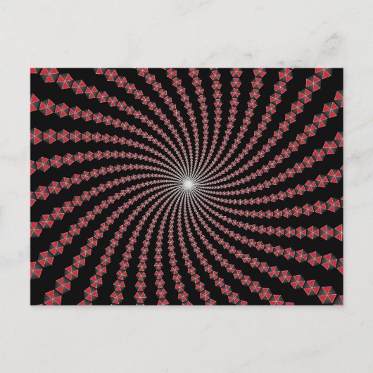 Dradenspiraal: Vectorkunst: Briefkaart (Voorkant)
