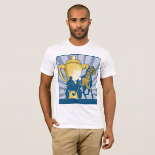 Drafsport Trofee Sulky en Paard T-shirt