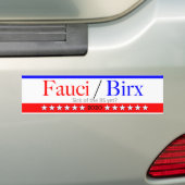 Draft America's meest vertrouwde wetenschappers vo Bumpersticker (Op auto)