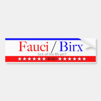 Draft America's meest vertrouwde wetenschappers vo Bumpersticker