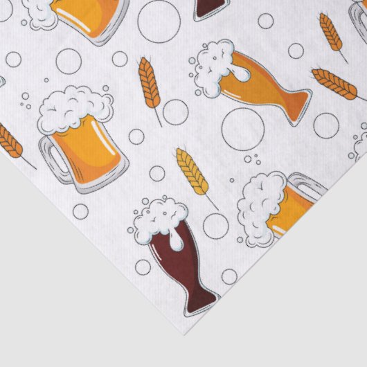 Draft Beer Tissuepapier (Detail)
