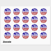 Draft Bernie Sanders Stickers (Vel)