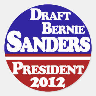 Draft Bernie Sanders Stickers