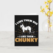 Draft Horse meme ontwerp voor een Clydesdale rijde Kaart (Gele Bloem)