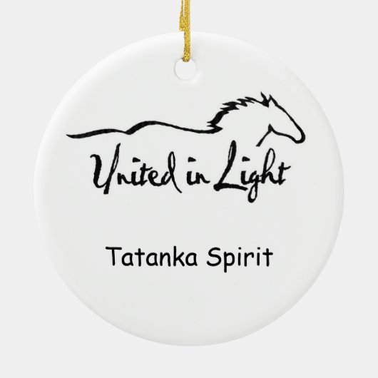 Draft Horse Ornament (Achterkant)