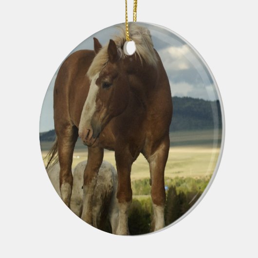 Draft Horse Ornament (Links)