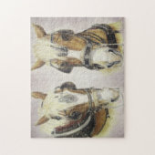 Draft Horse Puzzle Legpuzzel (Verticaal)