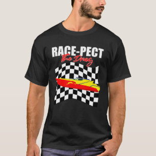 Drag Boat Driver Quote voor Speedboat Racing en Dr T-shirt