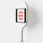 Drag & Drop Aangepaste Logo hier Pickleball Paddle (Links)