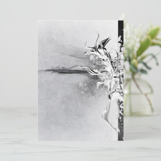 Drag & Drop bruiloft uitnodigingen (Staand voorkant)