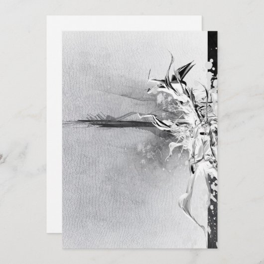 Drag & Drop bruiloft uitnodigingen (Voorkant / Achterkant)