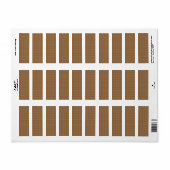 Drag & Drop Unieke Design voor retourlabels Etiket (Full Sheet)