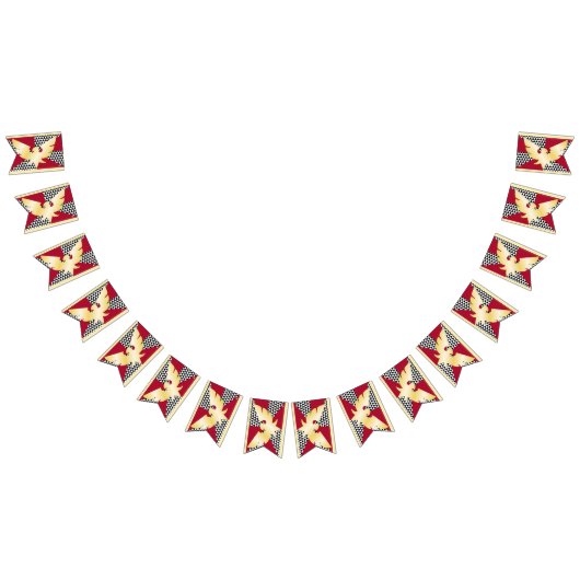 Drag Feather Pride vlag Bunting Banner LGBT Party (Alle)