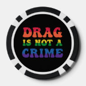 Drag is geen misdaad poker chips (Achterkant)
