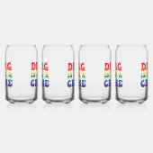 Drag is geen misdaadbril blikvorm glas (Links)