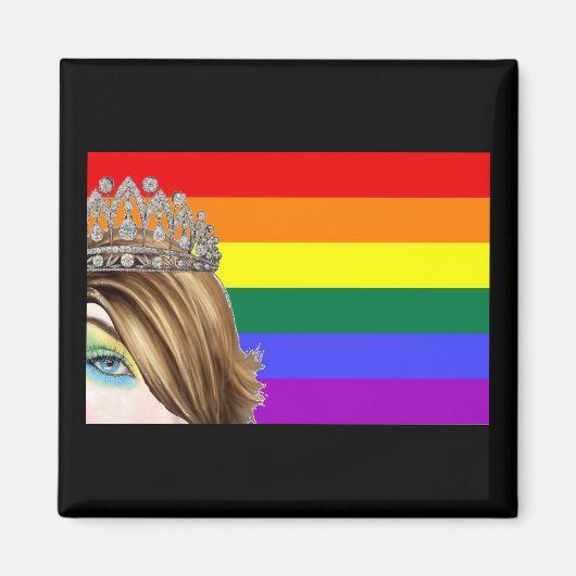 Drag Pride Magnet (Voorkant)