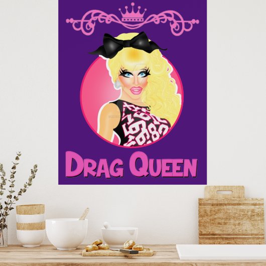 DRAG QUEEN POSTER (Keuken)