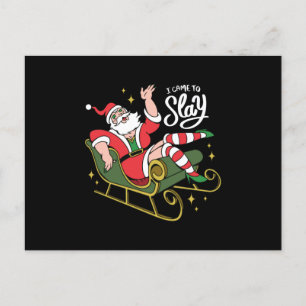 Drag Queen Santa Briefkaart