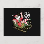 Drag Queen Santa Briefkaart (Voorkant)