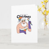 Drag queen sint kaart (Gele Bloem)