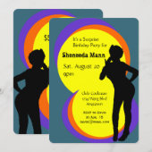 Drag Queen Surprise Party Uitnodigingen (Voorkant / Achterkant)